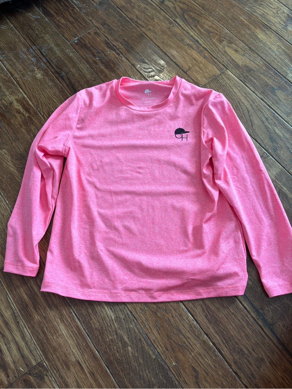 George Hats 8/10 Neon Pink Sun Shirt Long Sleeve Swim Rashguard
